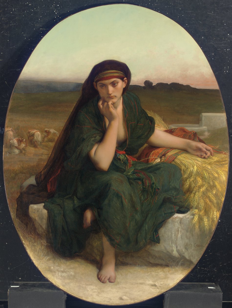 Rute retornando dos campos de Alexandre Cabanel
