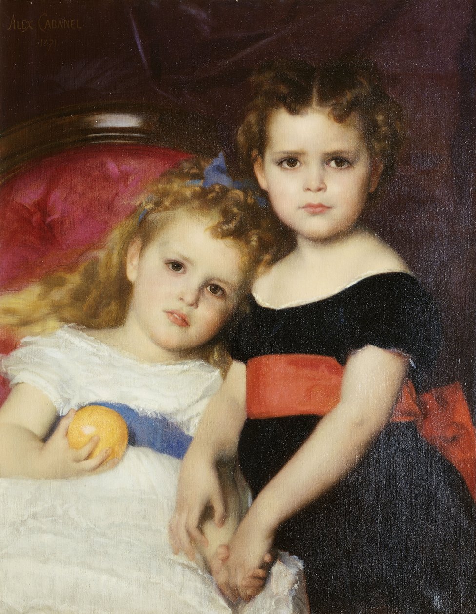 As irmãs Sutton, 1871 de Alexandre Cabanel