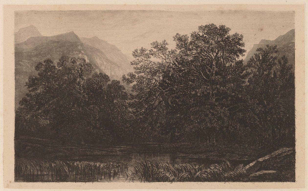 Lagoa da Montanha de Alexandre Calame