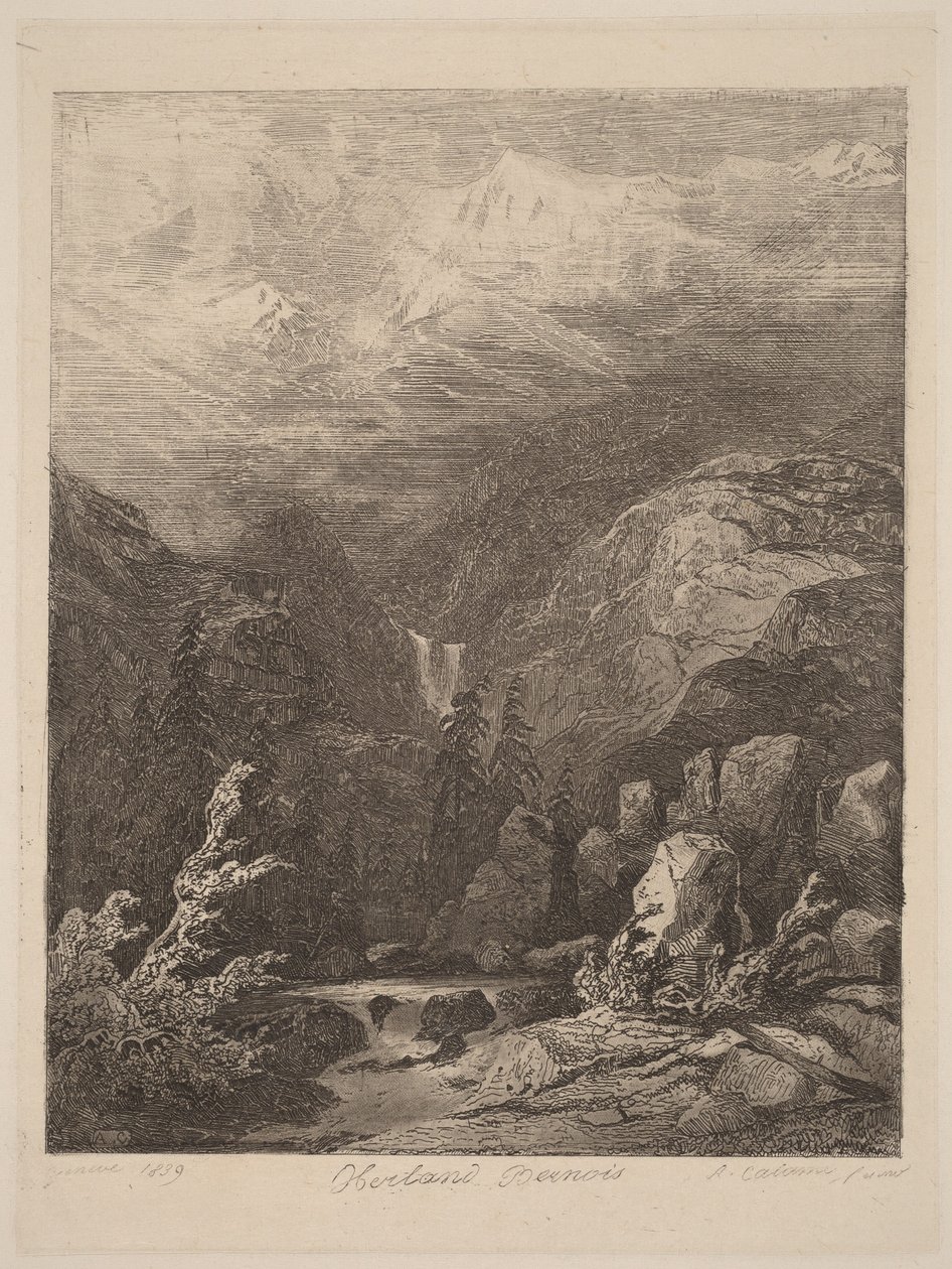 Oberland bernês de Alexandre Calame