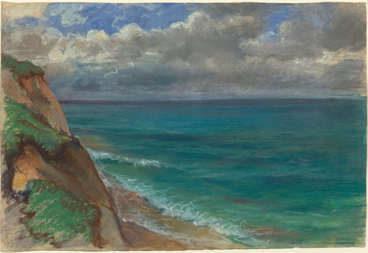 Vista do mar, Normandia de Alexandre Desgoffe