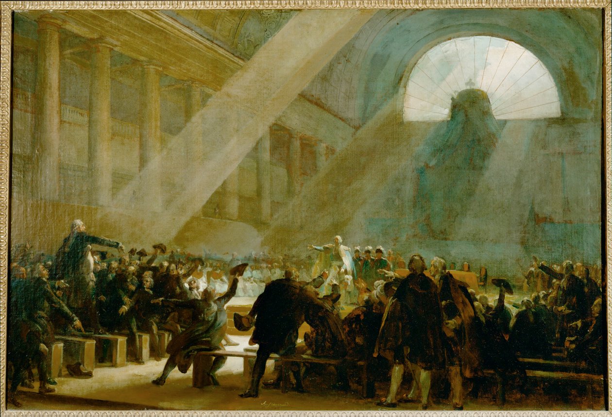 O juramento do Jeu de Paume ... de Alexandre Evariste Fragonard