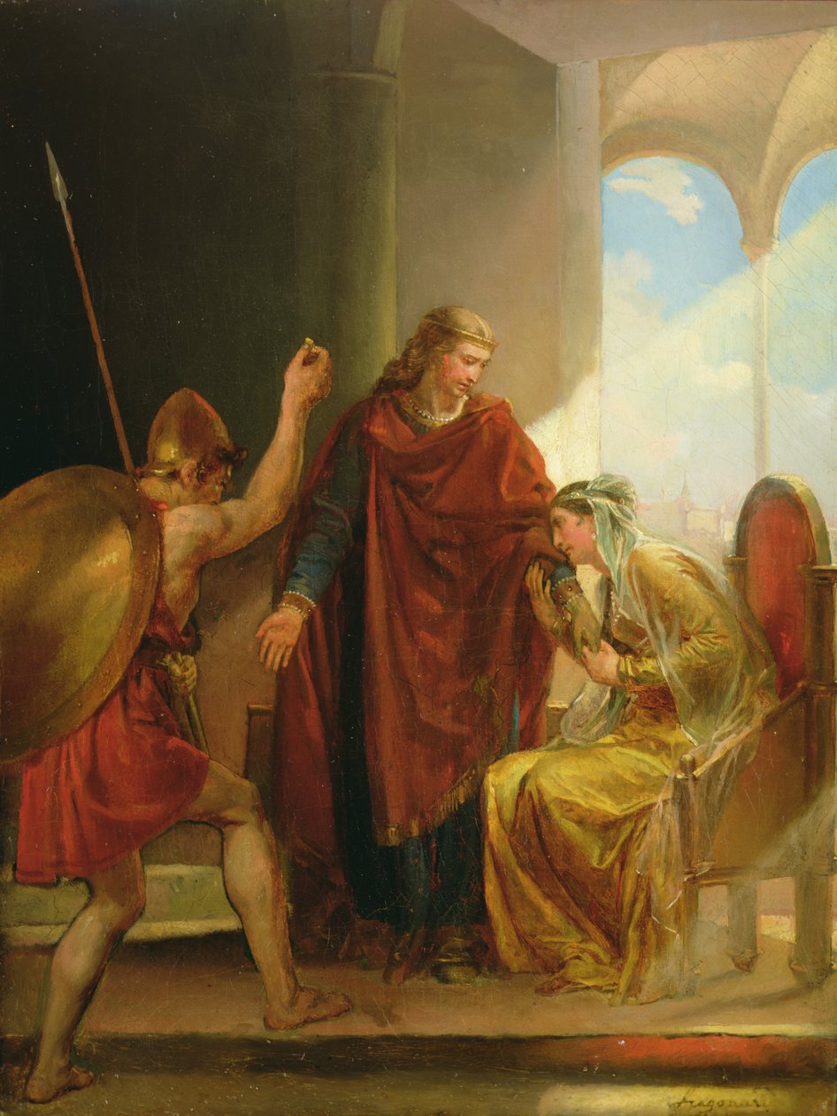A recordação de Childeric de Alexandre Evariste Fragonard