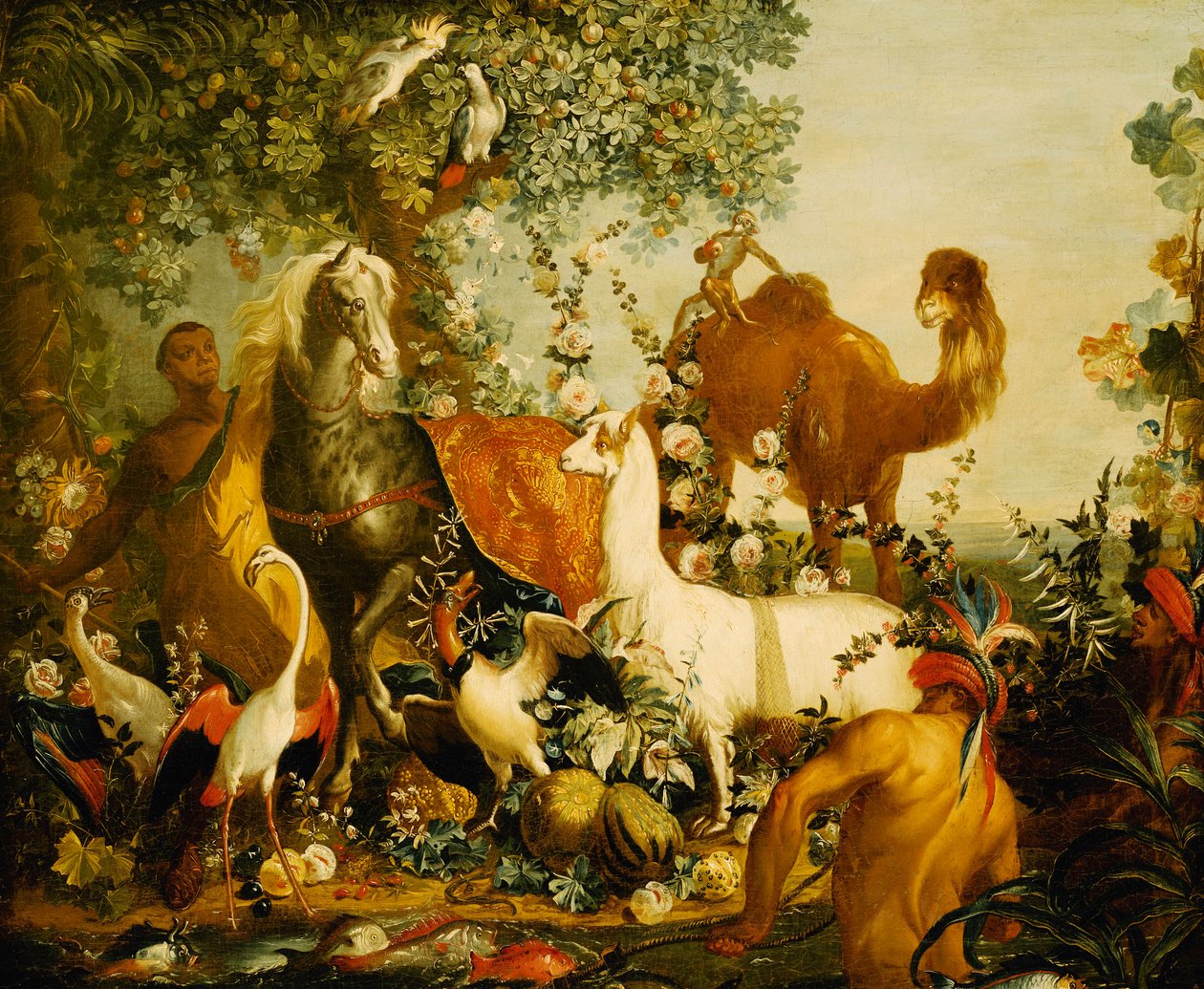Uma alegoria da Ásia, de Alexandre Francois Desportes