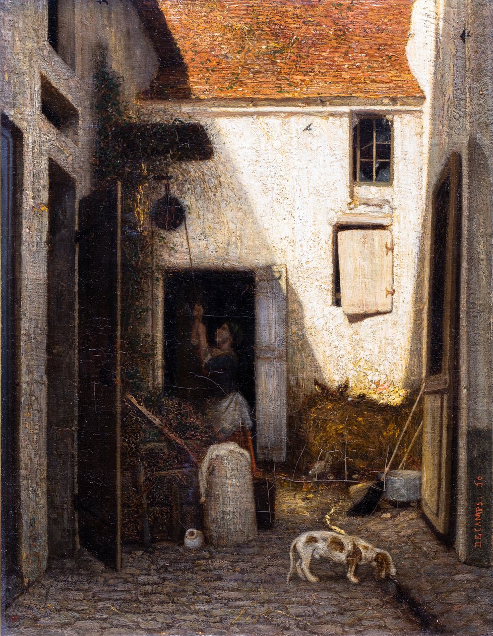 Quintal de Alexandre Gabriel Decamps