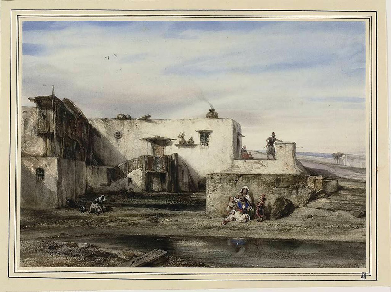 Vila Grega de Alexandre Gabriel Decamps
