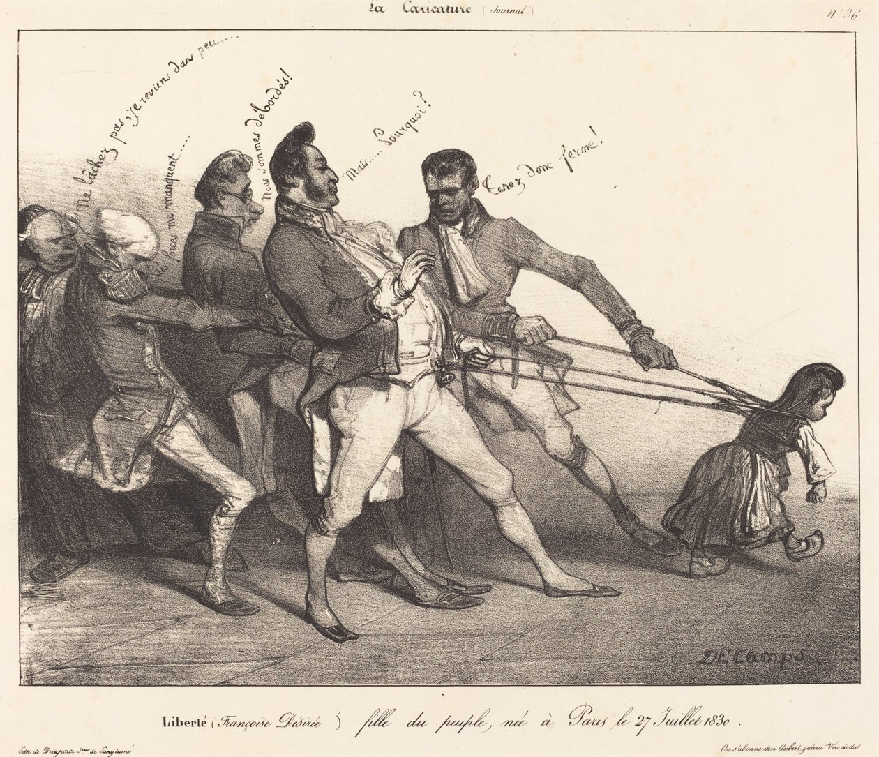 Liberdade de Alexandre Gabriel Decamps