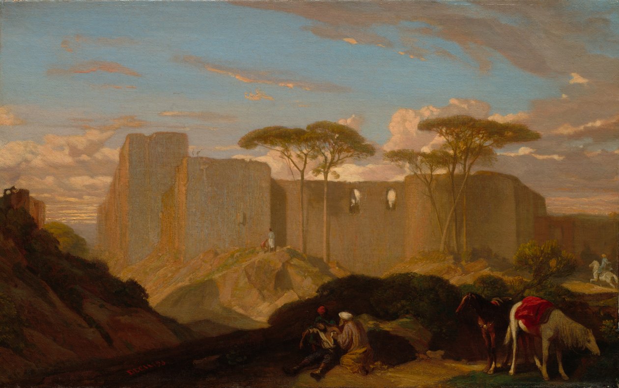 O bom samaritano, c. 1842 de Alexandre Gabriel Decamps