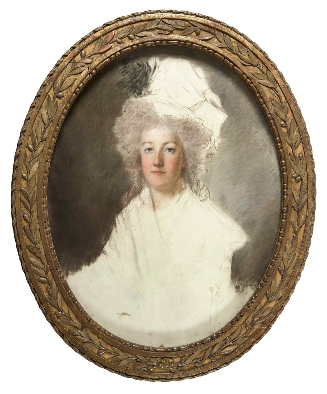 Retrato da rainha Maria Antonieta da França 1755-1793, 1791-1792. de Alexandre Kucharski
