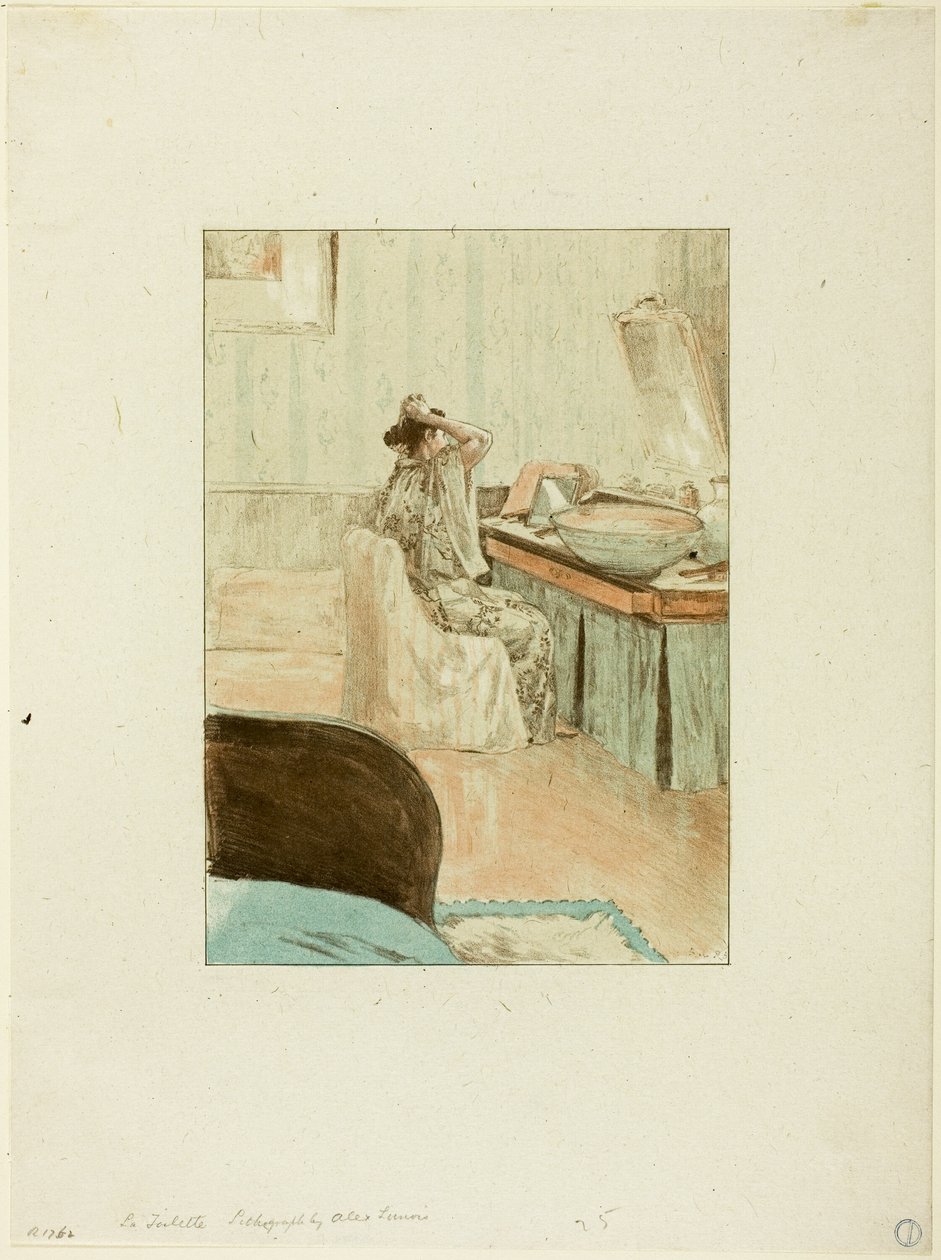 O banheiro de Alexandre Lunois