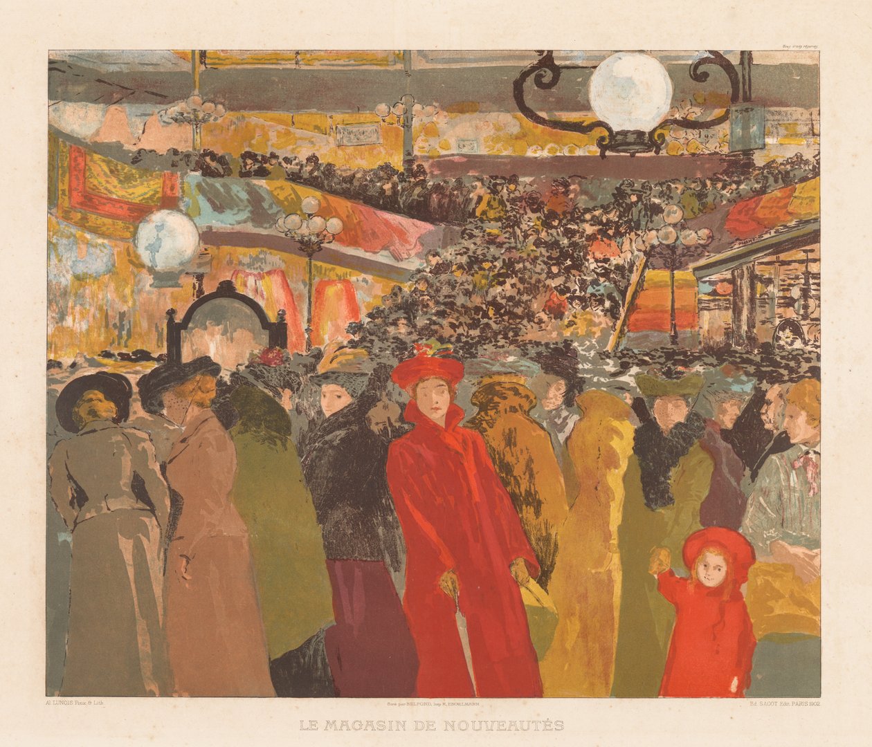 A loja de artigos extravagantes, 1902. de Alexandre Lunois