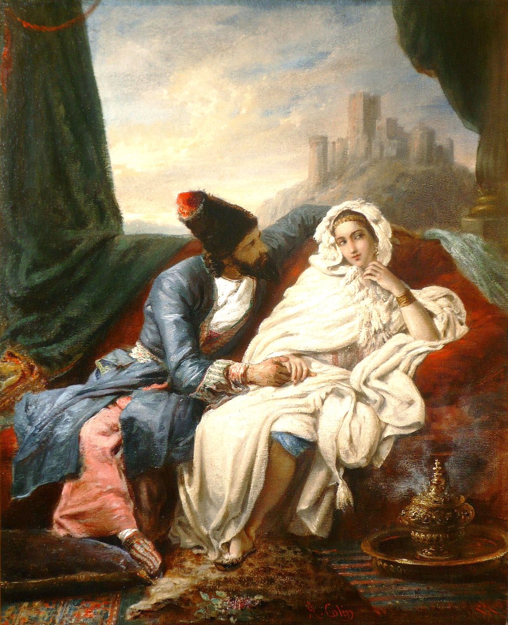 Senhora oriental de Alexandre Marie Colin