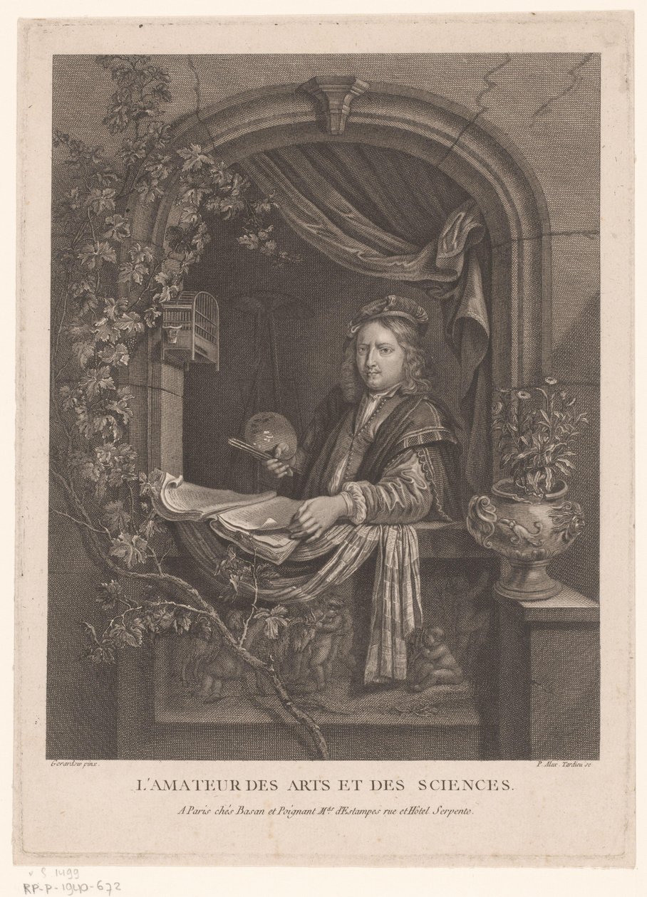 Autorretrato de Gerard Dou L
