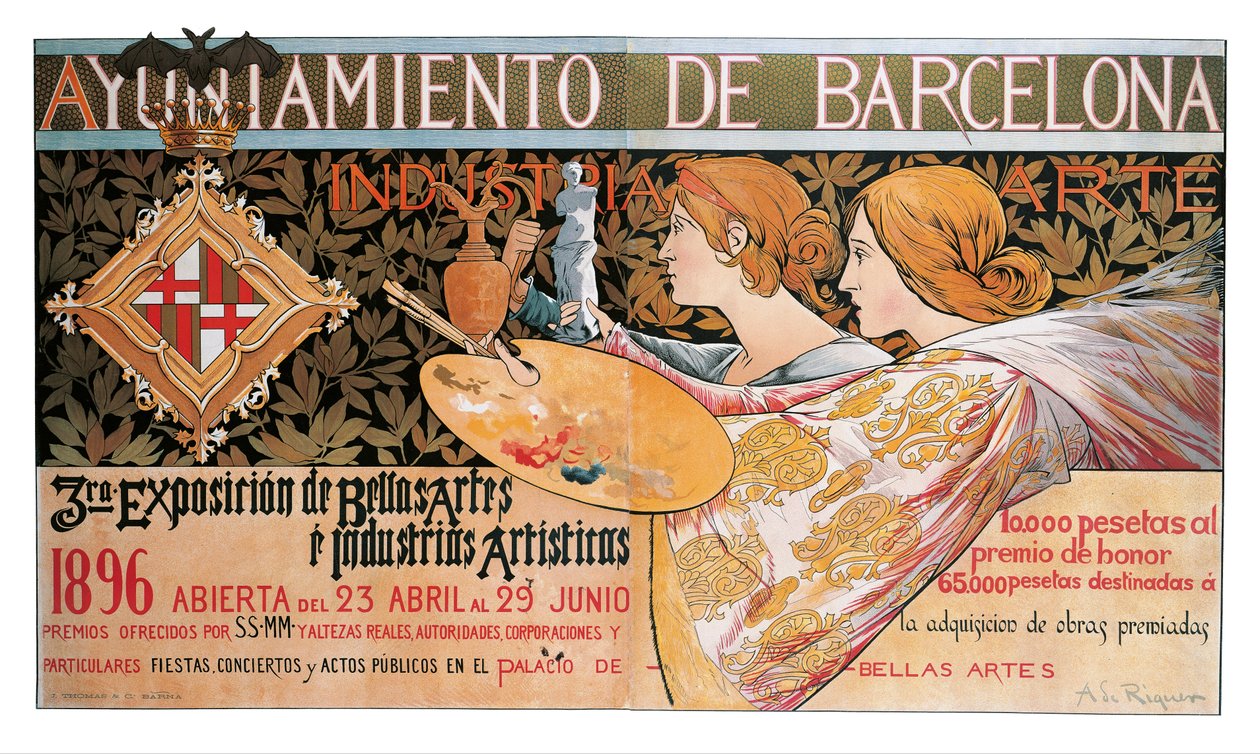 3º Exposição de Belas Artes e Indústrias Artísticas de Alexandre de Riquer