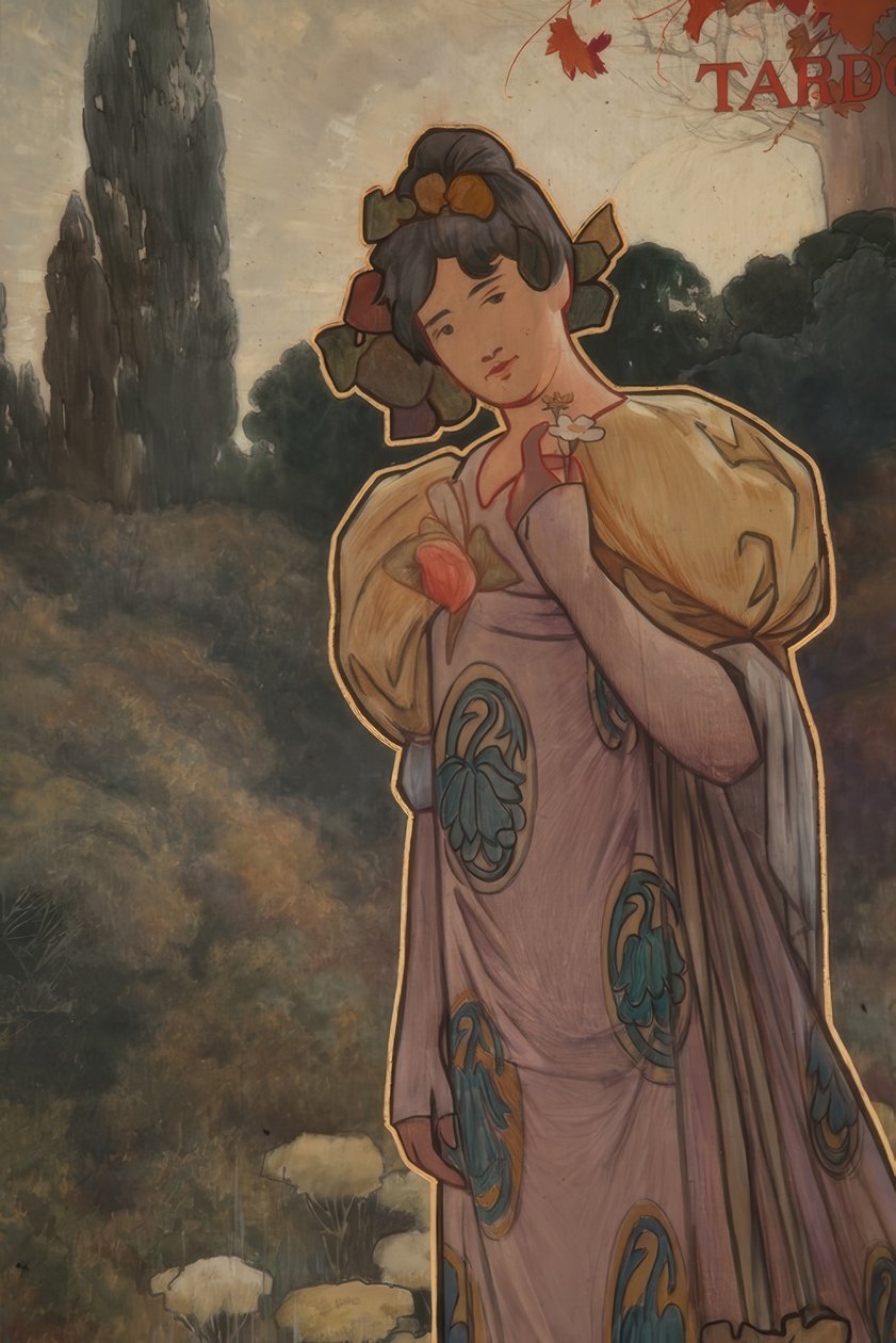 Alegoria do Outono de Alexandre de Riquer