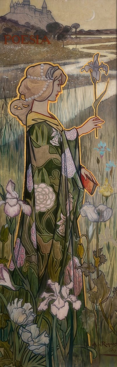 Alegoria da poesia de Alexandre de Riquer