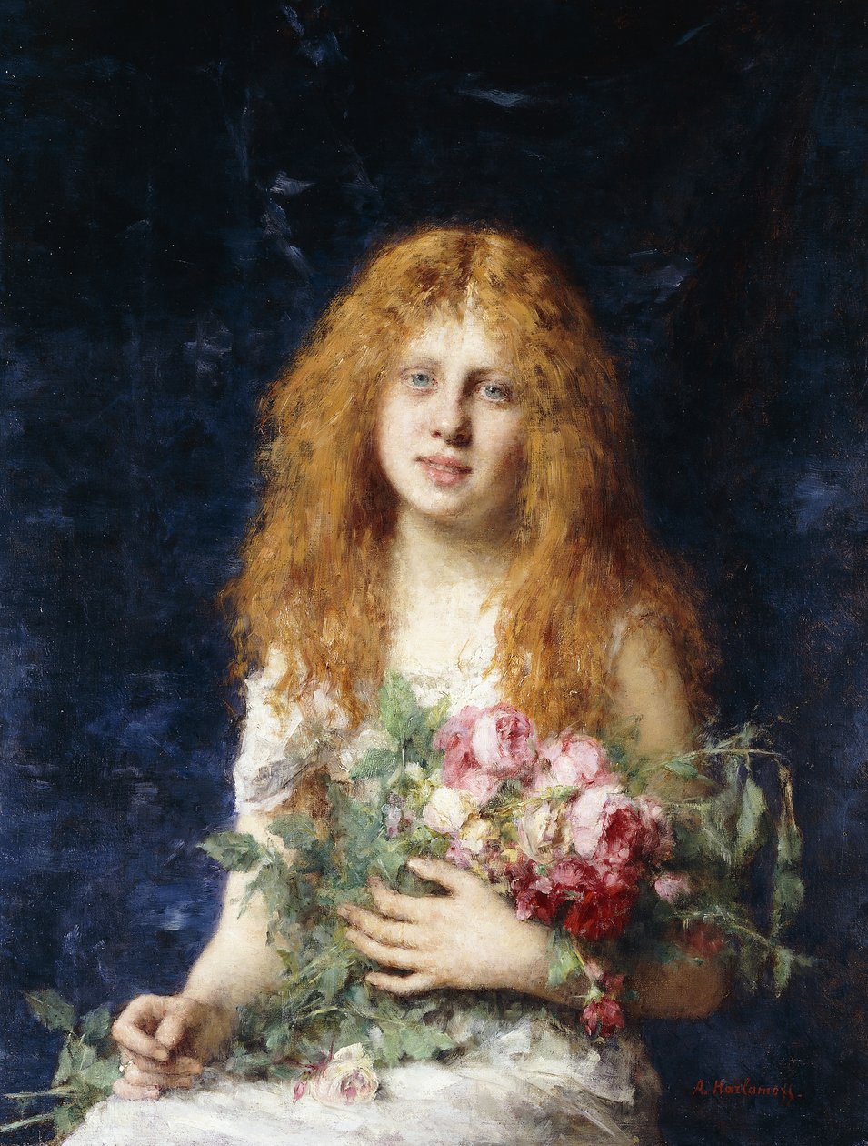 Uma Rosa Justa, de Alexei Alexevich Harlamoff