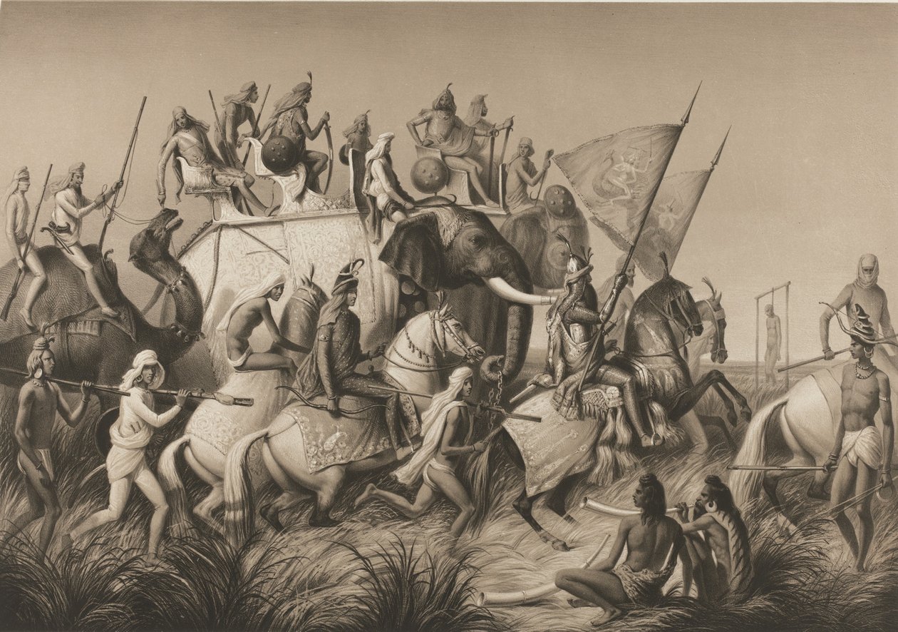 Viagem pela Índia, 1845-1848 de Alexei Dmitriyevich Saltykov