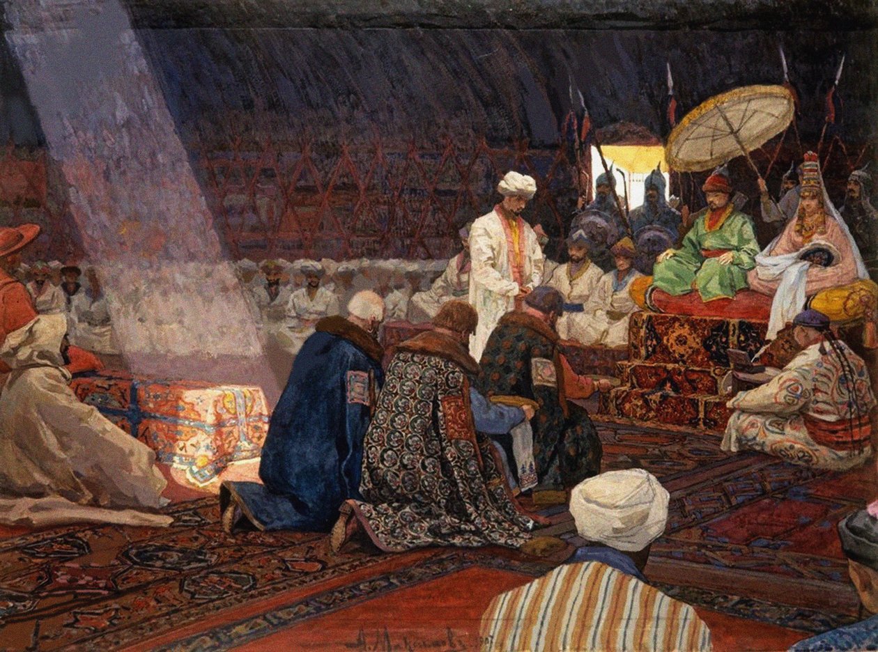 Na Horda Dourada, 1907 de Alexei Fedotovich Maximov