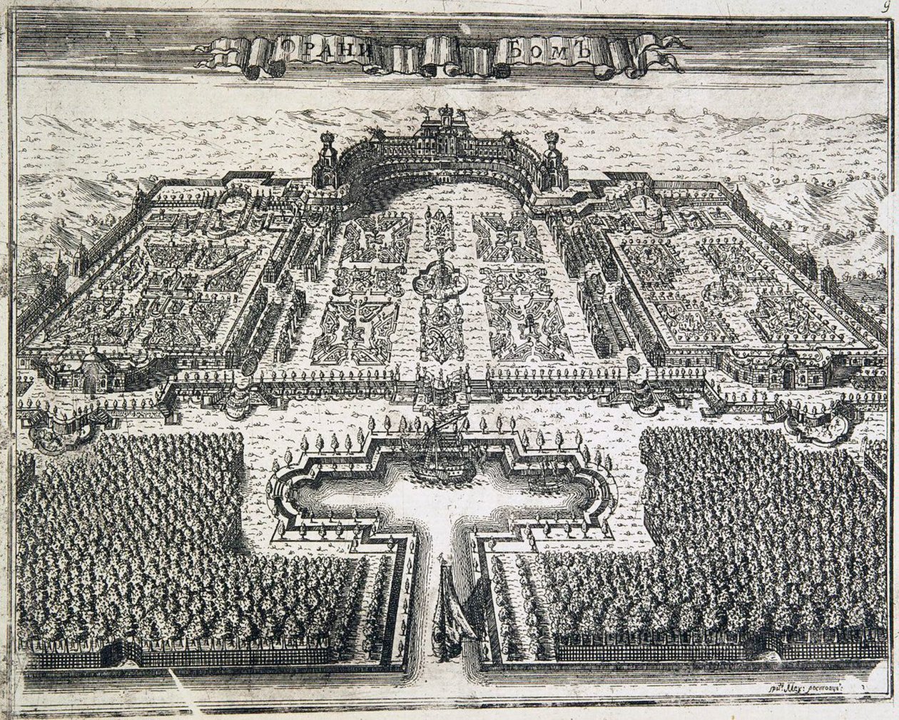 Oranienbaum, 1717. de Alexei Ivanovich Rostovtsev