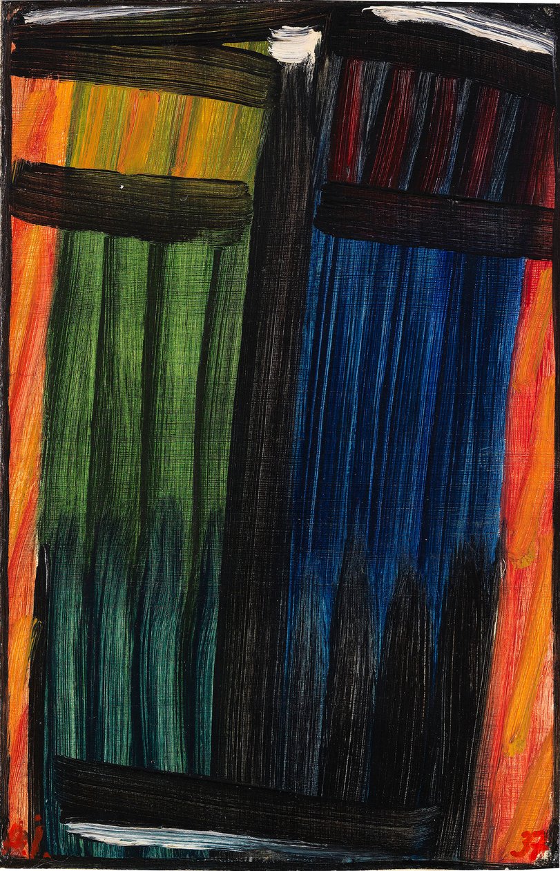 Grande Meditação: Purgatório I, 1937. de Alexei Javlensky von