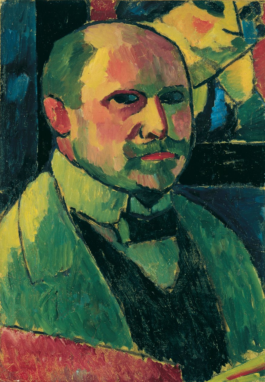 Autorretrato, 1912. de Alexei Javlensky von