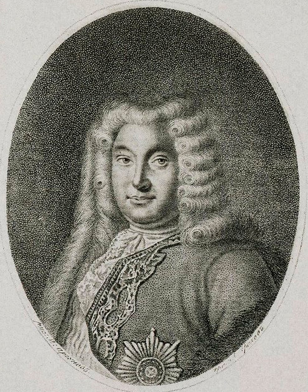 Retrato do Vice-Chanceler Conde Andrey Ostermann 1687-1747, c1812. de Alexei Petrovich Grachev