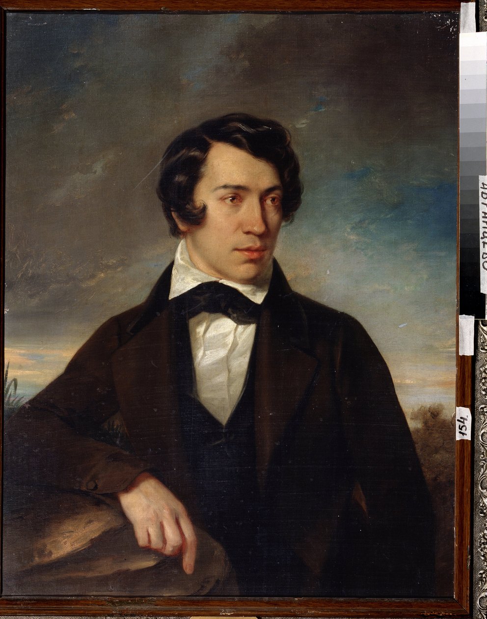 "Autoportrait" Peinture de Alexei Stepanovich Khomyakov (1804-1860) 1842 State Museum Abramtsevo Estate, Moscou de Alexei Stepanovich Khomyakov