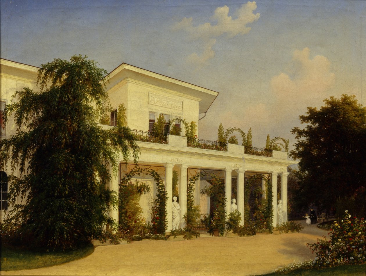 A propriedade rural Kachanovka, 1849 de Alexei Yakovlevich Voloskov