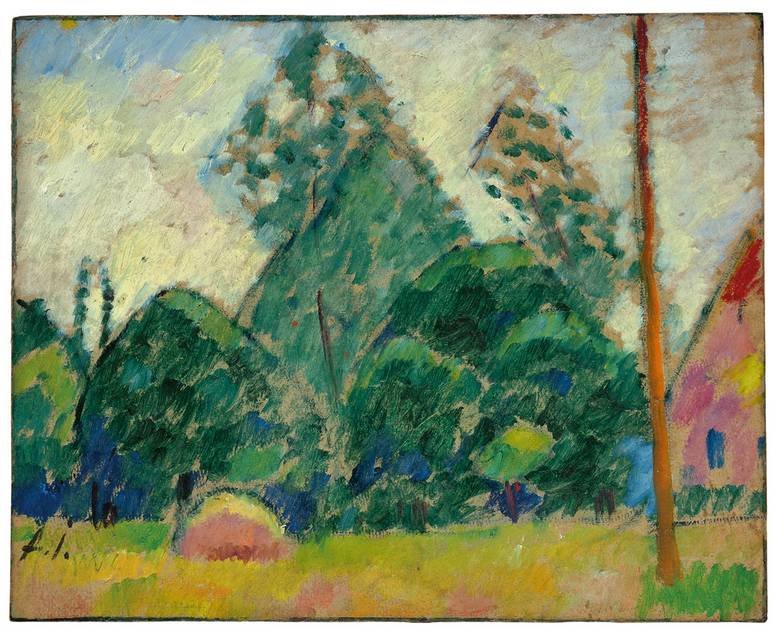 Rodada Baume Wasserburg de Alexej von Jawlensky