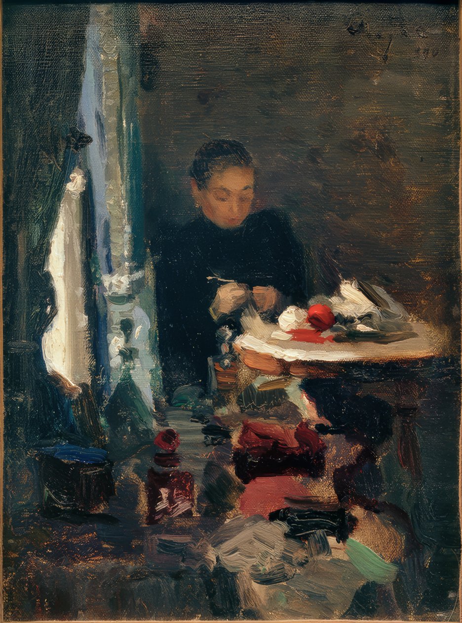 A mãe do artista de Alexej von Jawlensky
