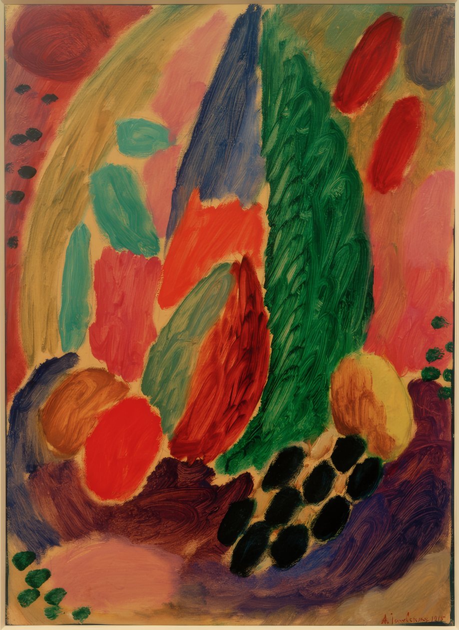 Ótima variação de Alexej von Jawlensky