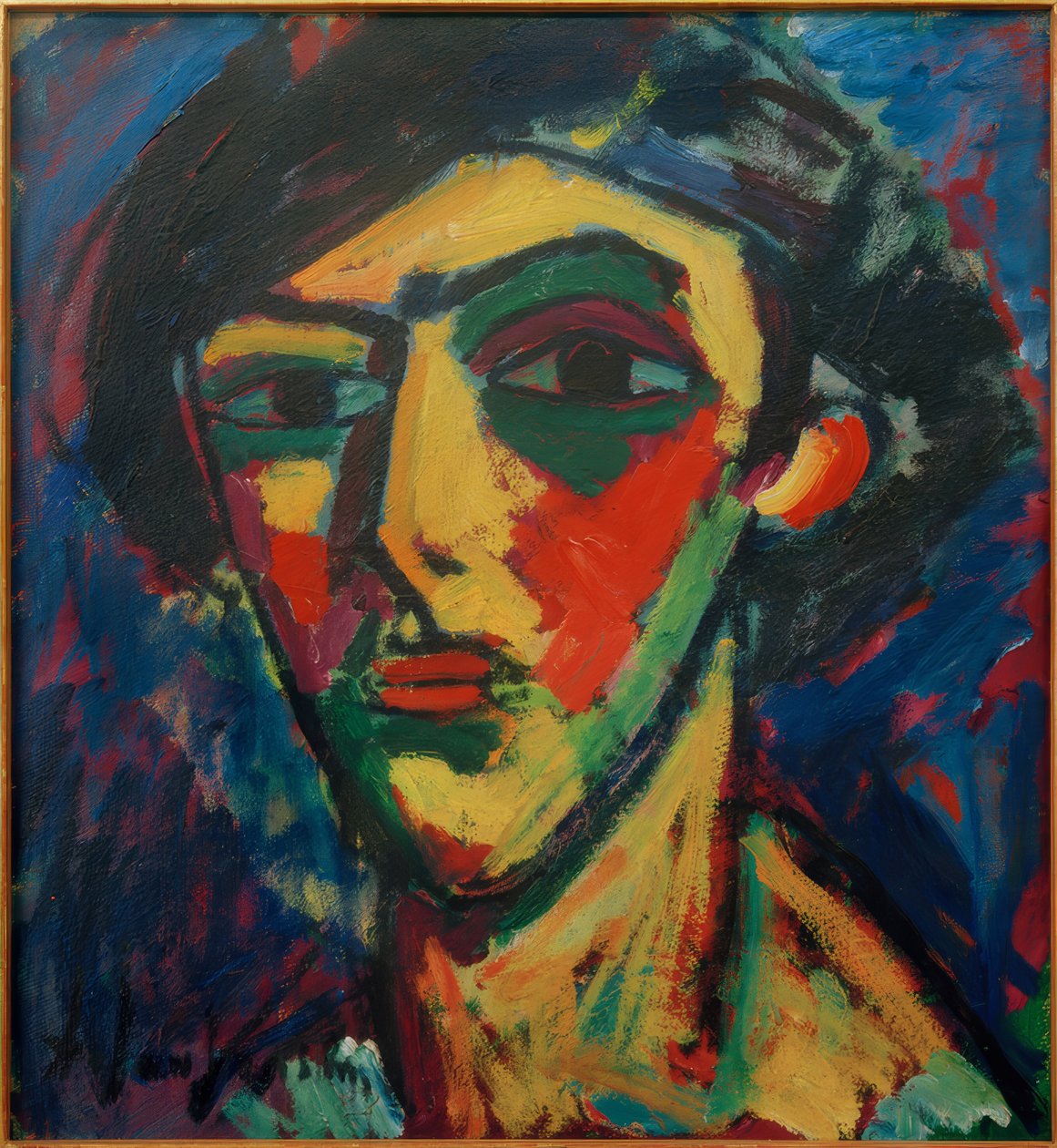 cabeça juventude de Alexej von Jawlensky