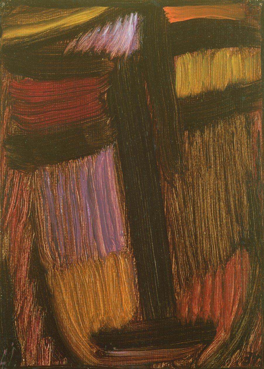 Meditação Pequena, 1934 de Alexej von Jawlensky