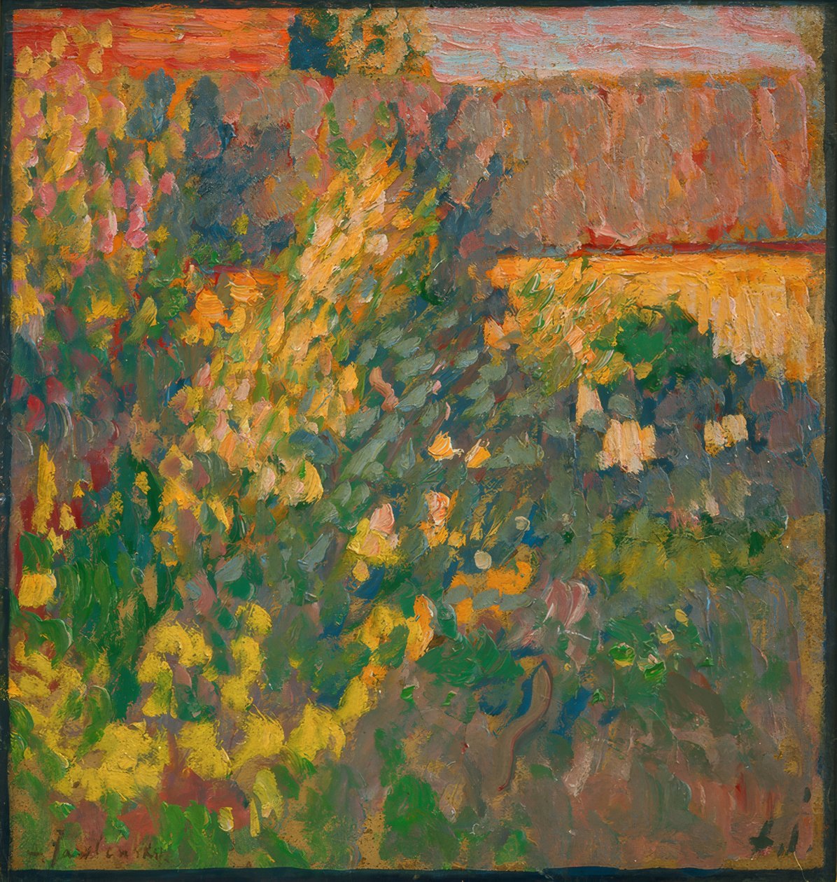 Jardim florido de Alexej von Jawlensky