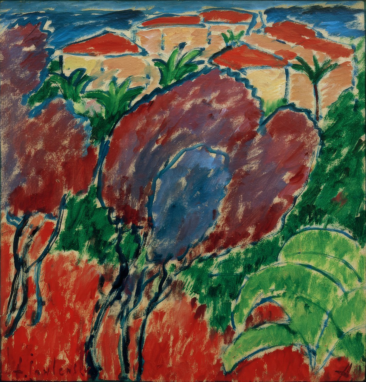 Bordighera de Alexej von Jawlensky
