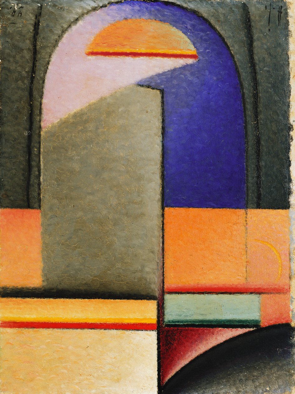 Noite; Tarde, 1929-30 de Alexej von Jawlensky