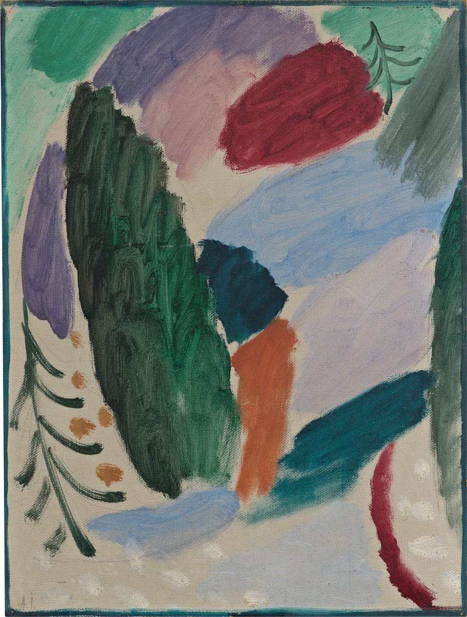 Dia Gelado, 1915 de Alexej von Jawlensky