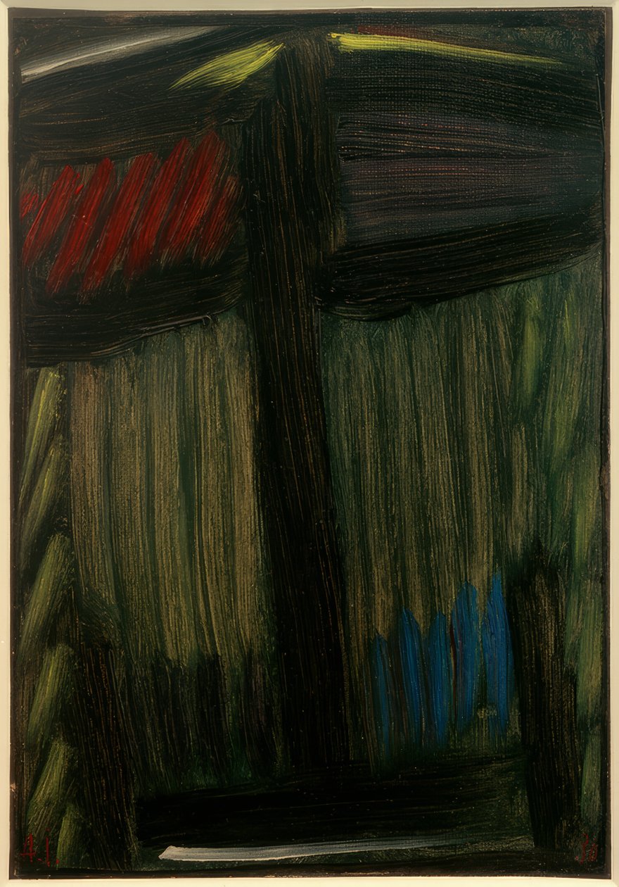 Grande Meditação: A noite de inverno de Alexej von Jawlensky