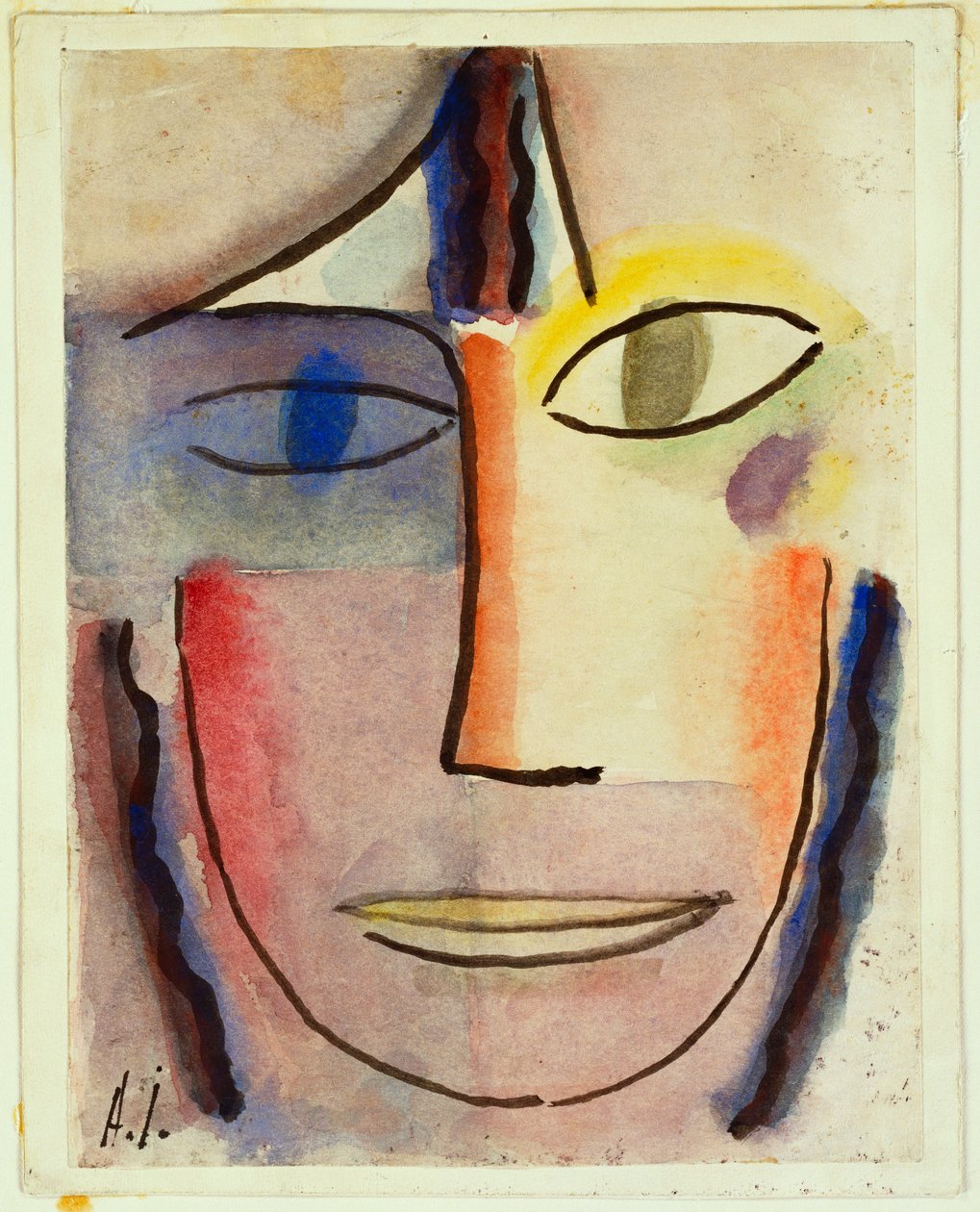 Cabeça, 1920 de Alexej von Jawlensky