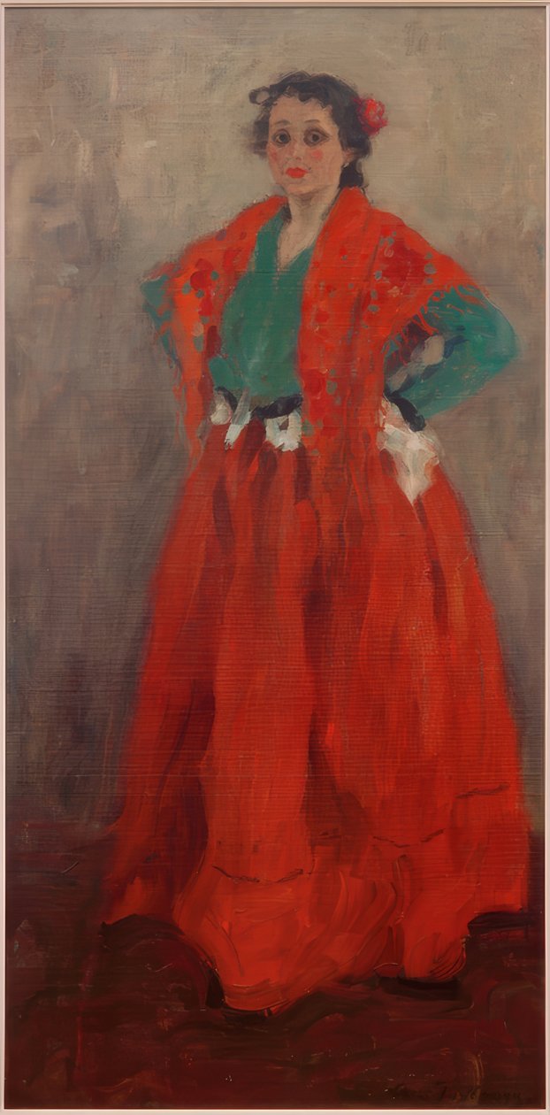 Helene em traje espanhol de Alexej von Jawlensky