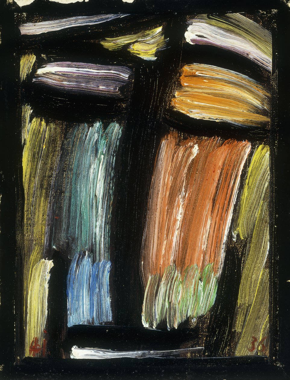 Meditação, 1936 de Alexej von Jawlensky
