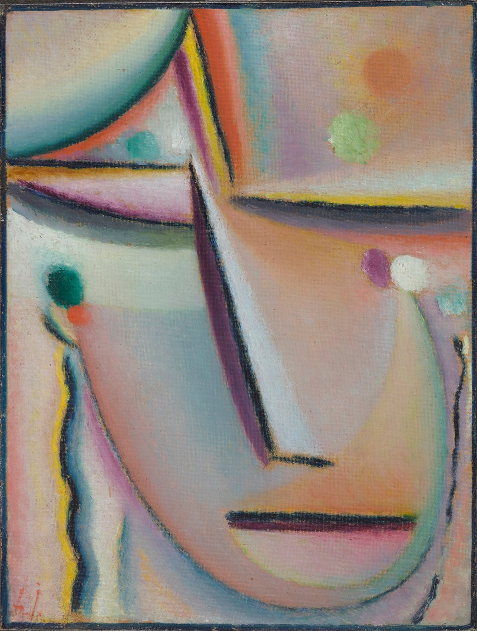 Meditação «A oração» de Alexej von Jawlensky