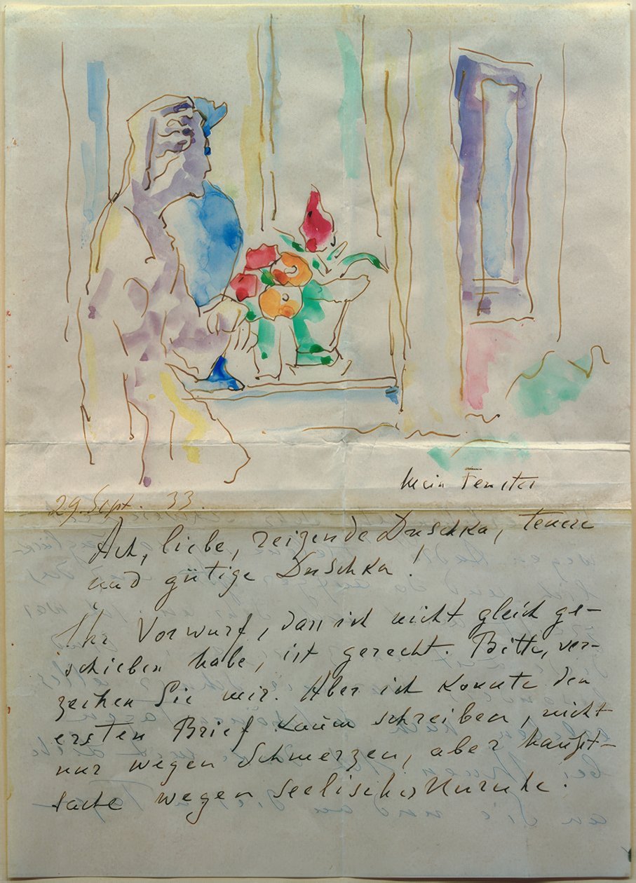 Minha janela de Alexej von Jawlensky