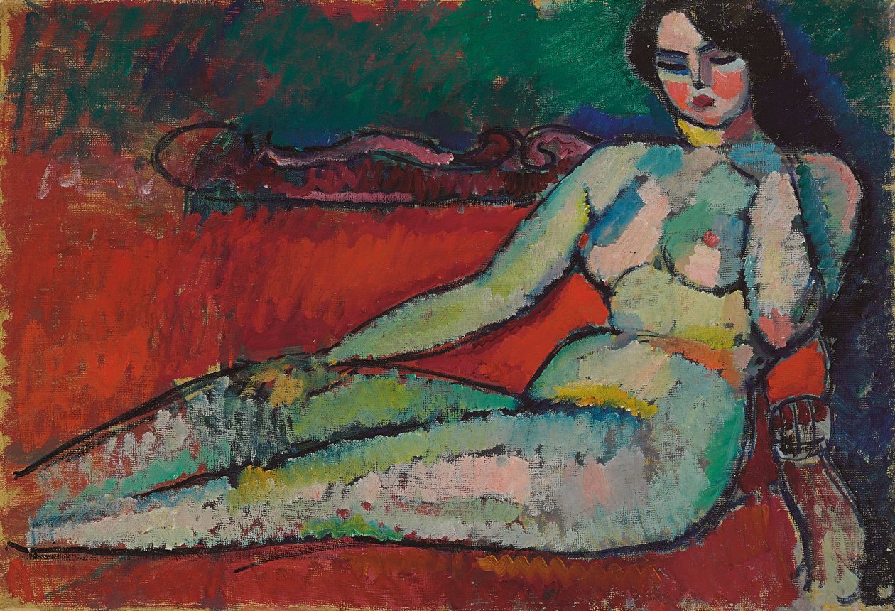 Odalyske, 1910 de Alexej von Jawlensky