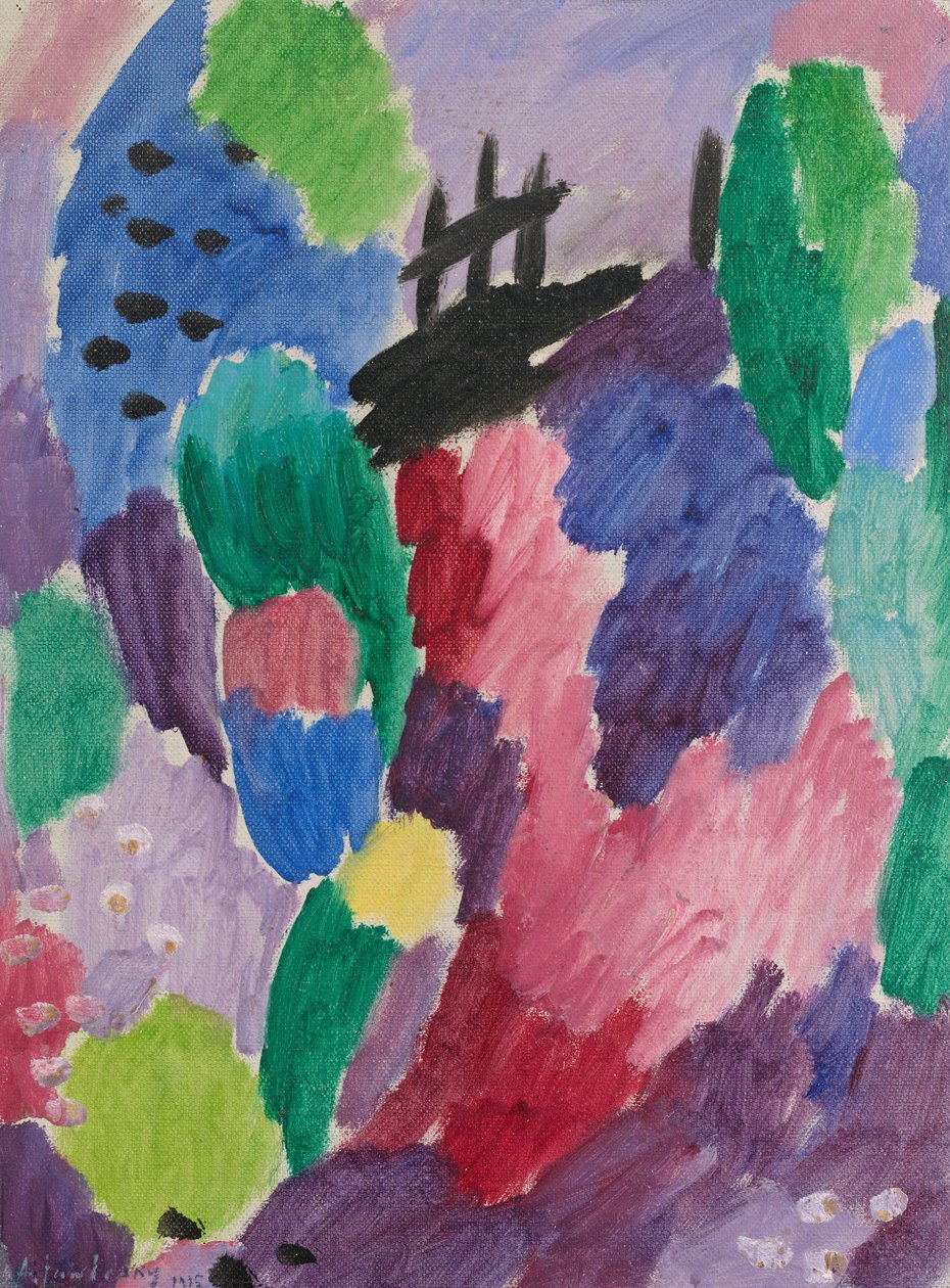 Caminho Vermelho, St. Prex de Alexej von Jawlensky