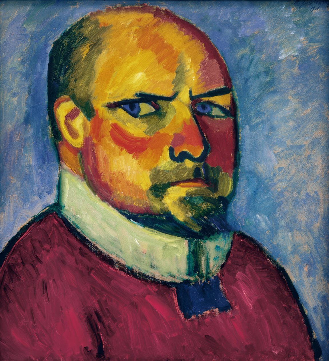 Auto-retrato de Alexej von Jawlensky