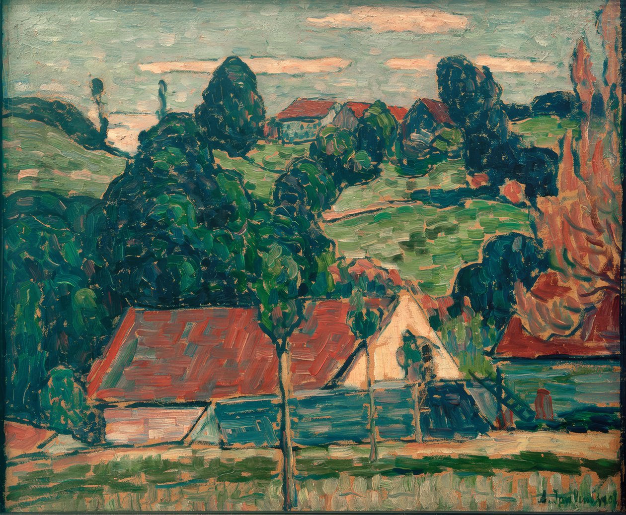 Dia de Verão de Alexej von Jawlensky