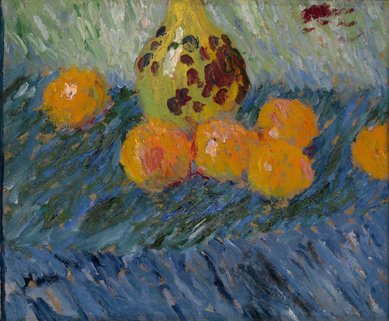 Ainda vida com laranjas de Alexej von Jawlensky