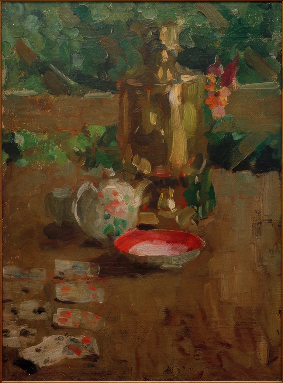 Natureza Morta com Samovar de Alexej von Jawlensky